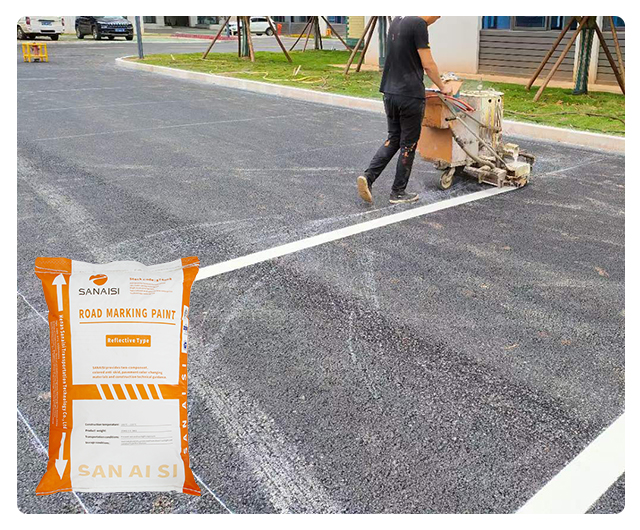 Reflective Thermoplastic Road Marking Paint