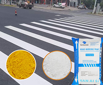 Reflective Thermoplastic Road Marking Paint