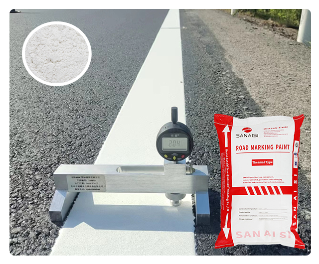 Reflective Thermoplastic Road Marking Paint