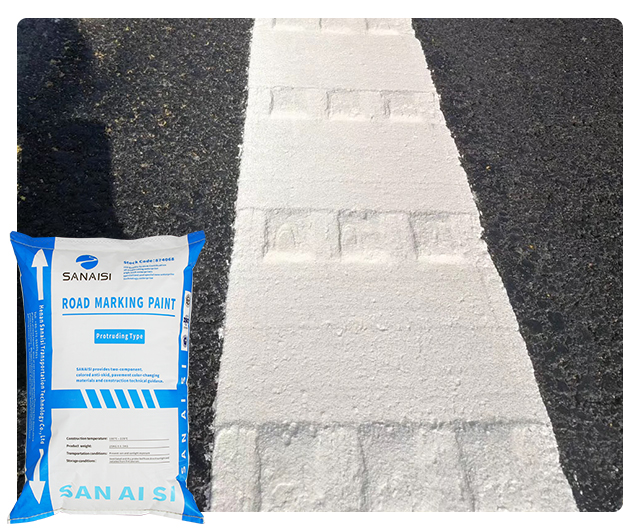 Reflective Thermoplastic Road Marking Paint